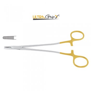 UltraGripX™ TC Sarot Needle Holder Stainless Steel, 20 cm - 8"